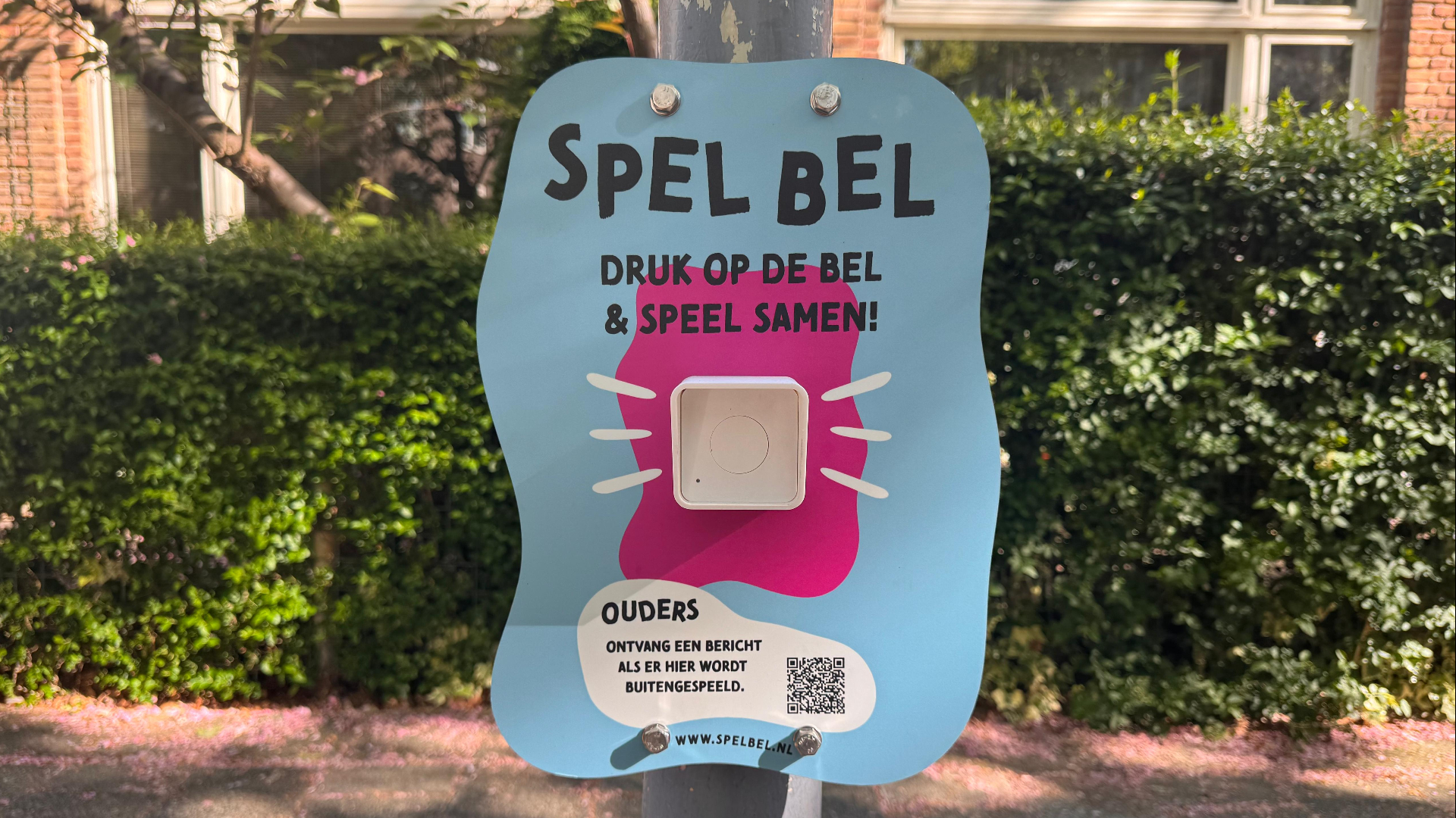 De Spel Bel is mede mogelijk gemaakt door de wijkraad.