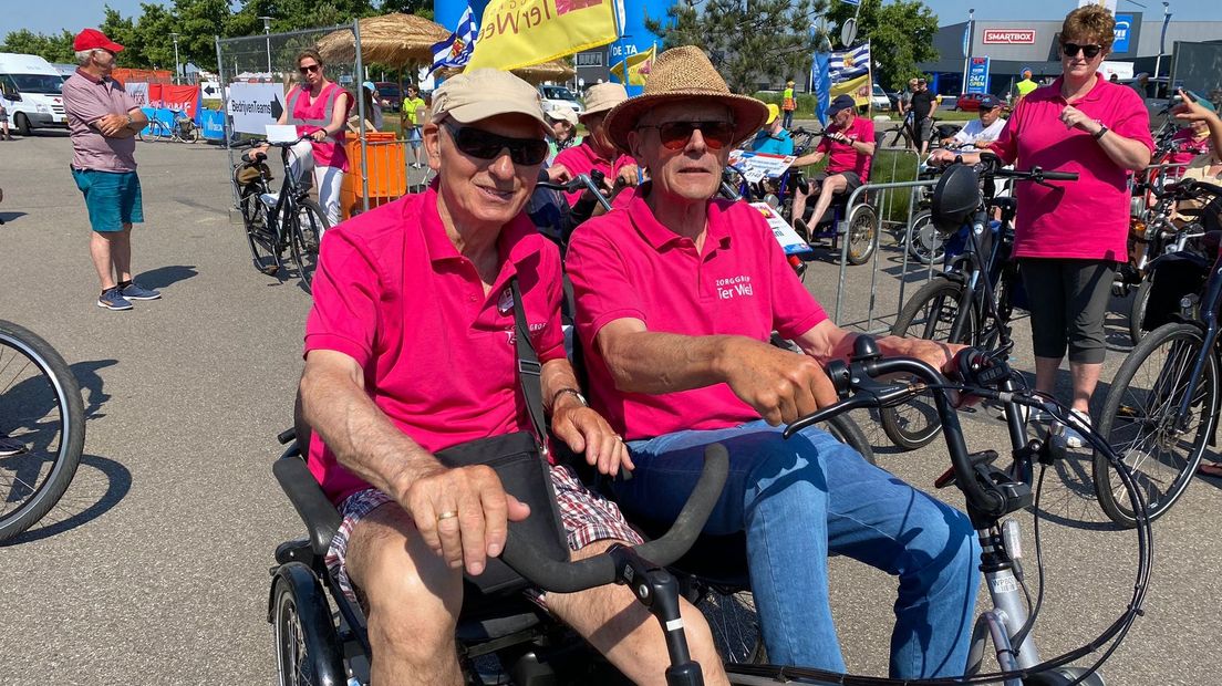 Ieder jaar doen vrijwilligers en bewoners van Ter Weel mee met de Ride