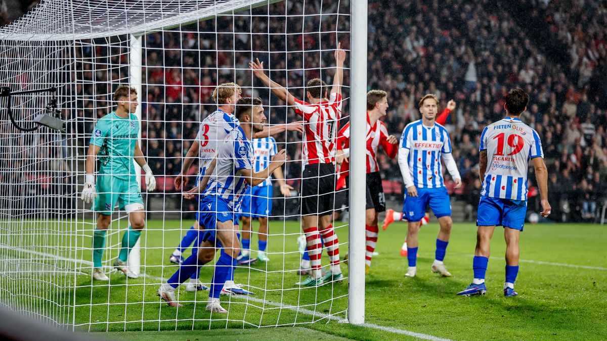 Lees terug: Heerenveen laat ondanks sterk optreden punten liggen in Eindhoven (2-0)