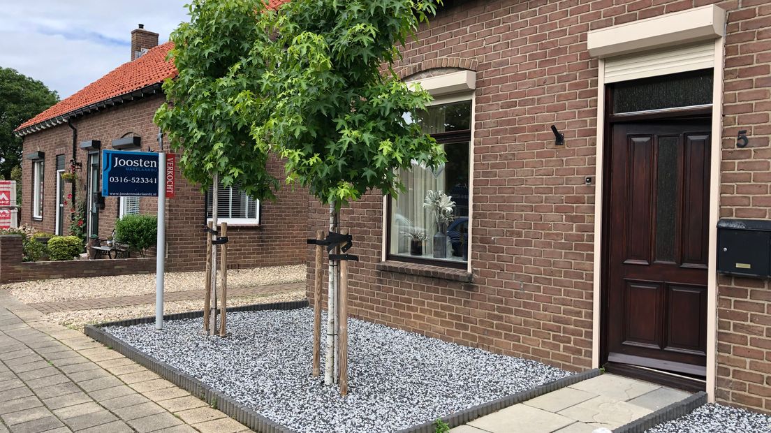 De huizen in Spijk gaan als warme broodjes weg.