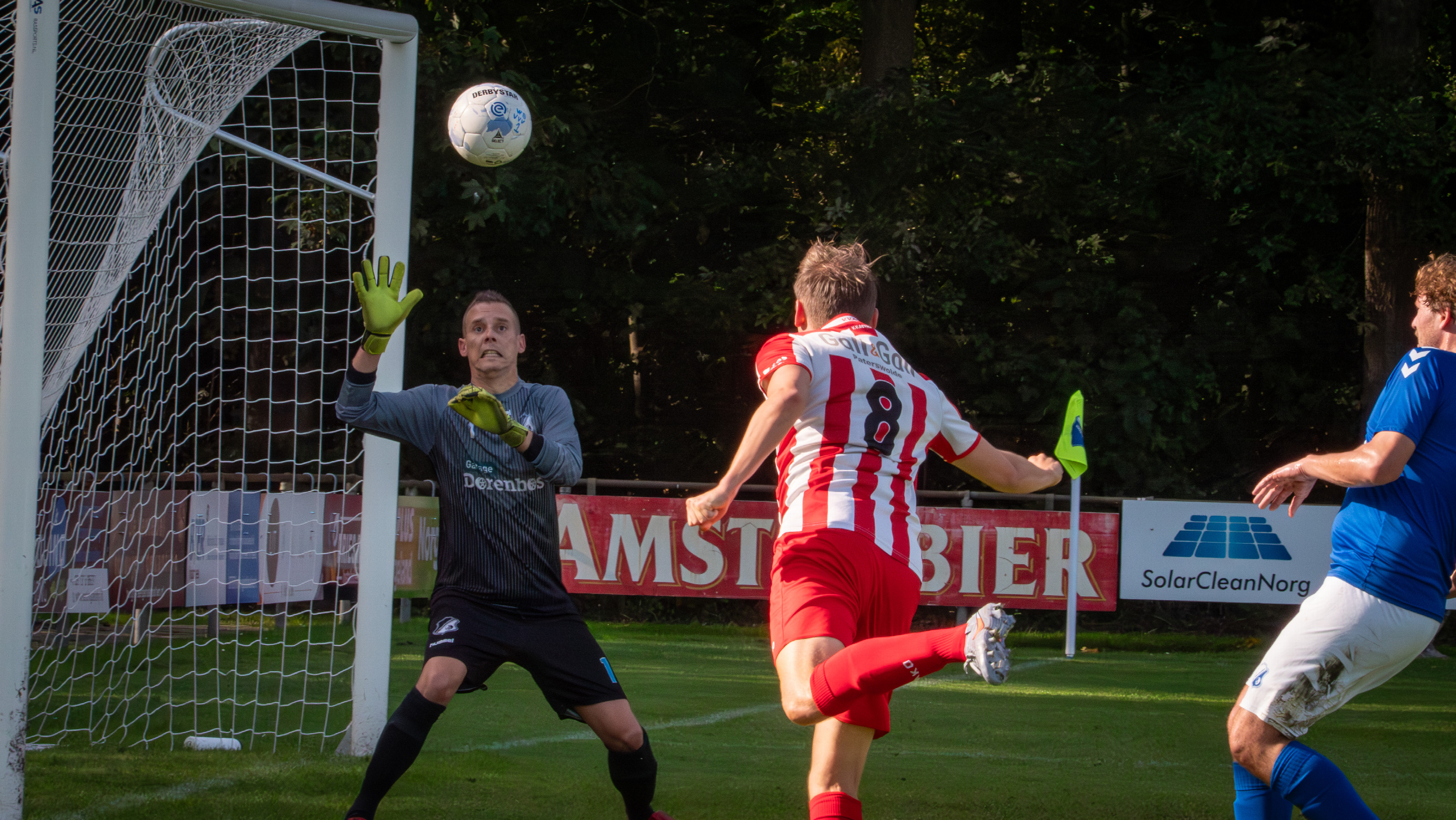 Kans voor Actief maar keeper Jonathan Auwen van Veenhuizen brengt de redding