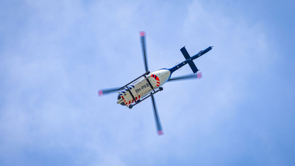 Kind vermist tijdens activiteit naschoolse opvang, zoekactie met politiehelikopter