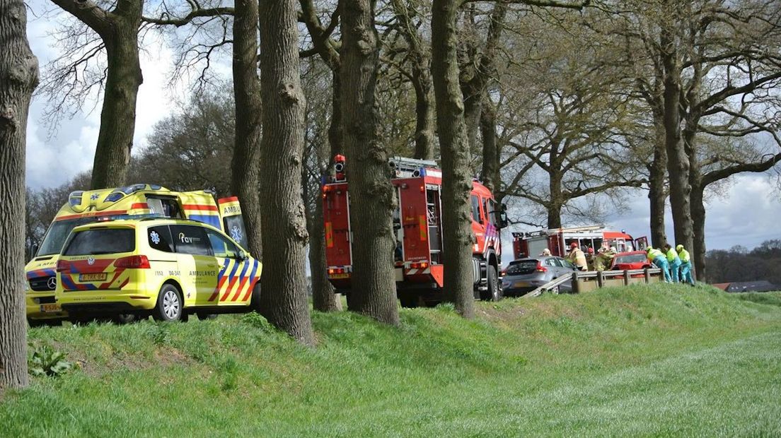 Ongeluk op Rechterensedijk Dalfsen