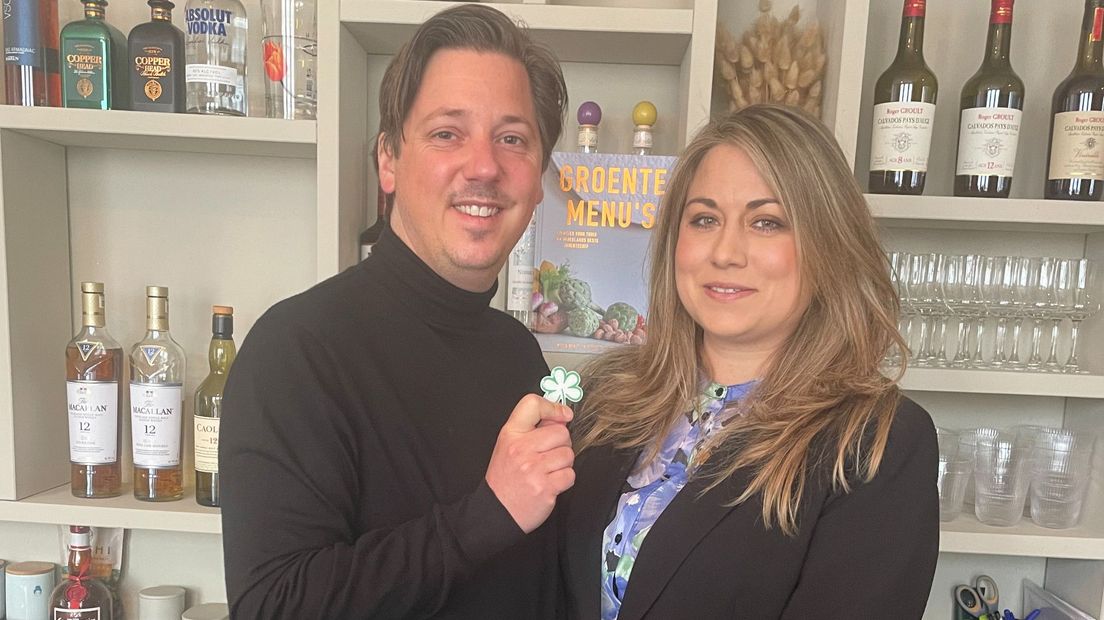 Niven en Virginie Kunz hebben een groene ster ontvangen voor hun restaurant Triptyque