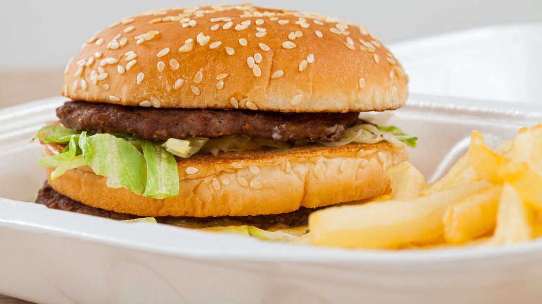 Geen hamburger, maar stemmen in de drive thru