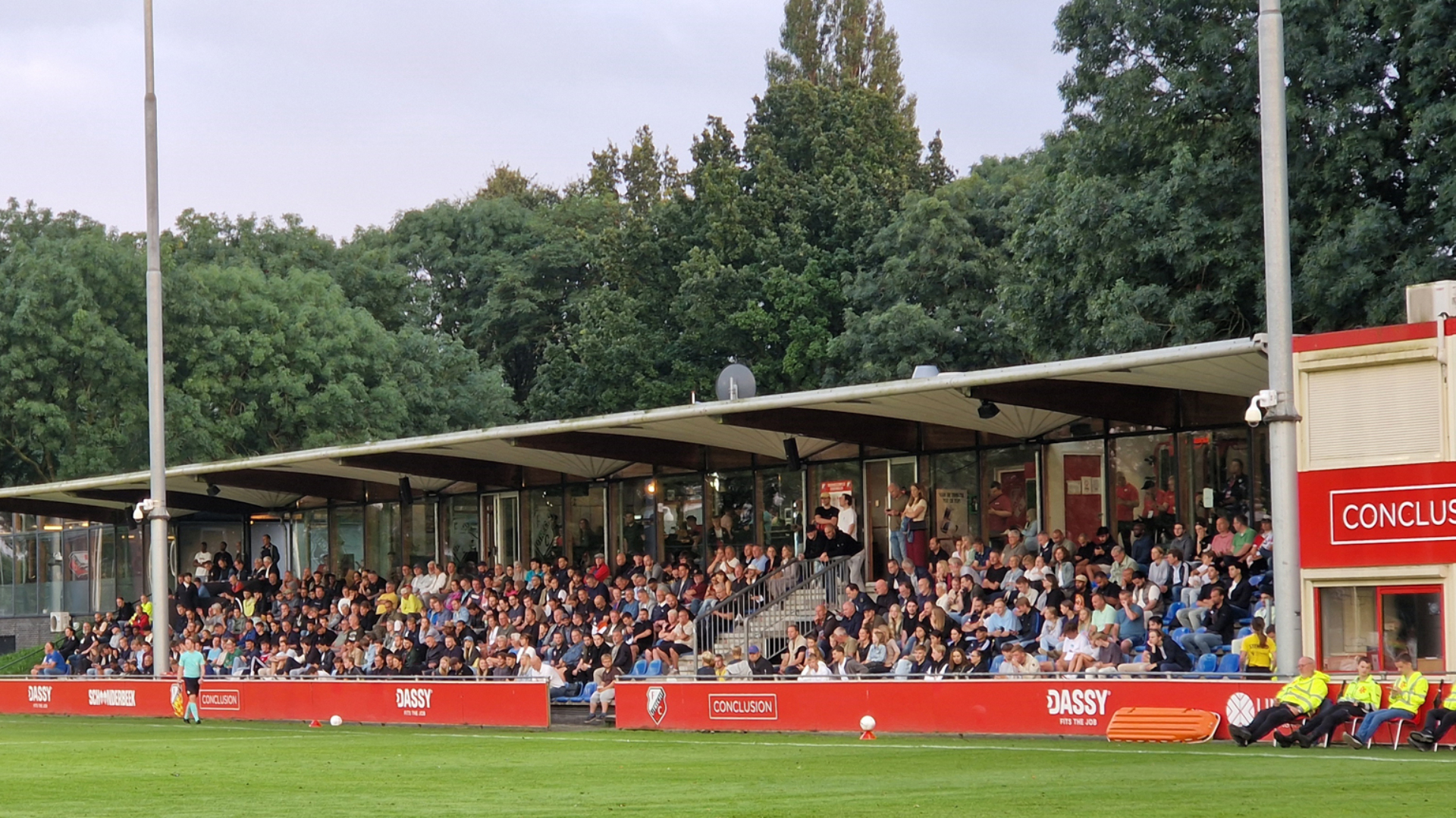 Ondanks minimale nederlaag komt Jong FC Utrecht er geen moment aan te pas in Oss