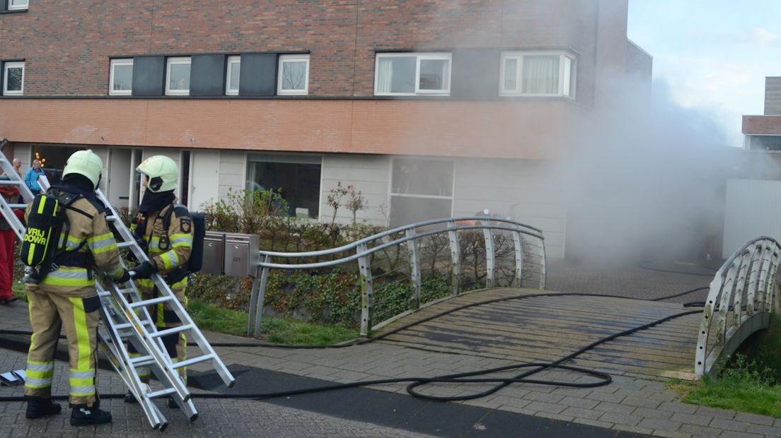 Garagebrand in Deventer