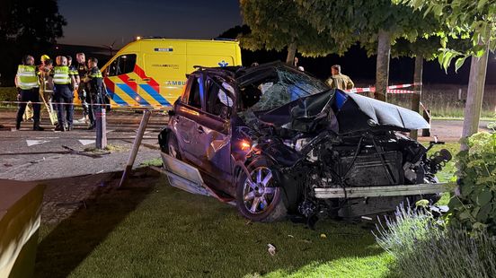 Ernstig ongeval met auto in Ell, twee traumahelikopters opgeroepen Home