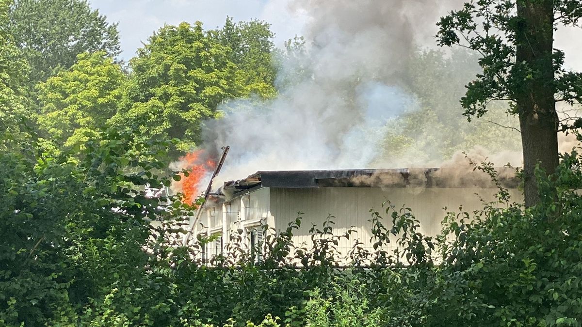 Grote brand op vakantiepark in Haelen gedoofd