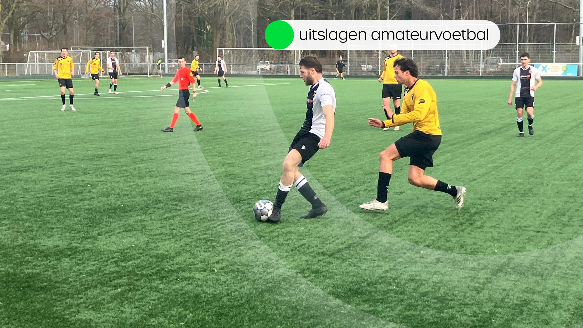 Uitslagen amateurvoetbal zondag 1 maart