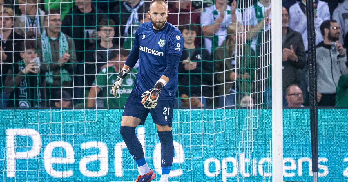 FC Groningen zegt contract met Hidde Jurjus op, maar wil in gesprek blijven met de doelman