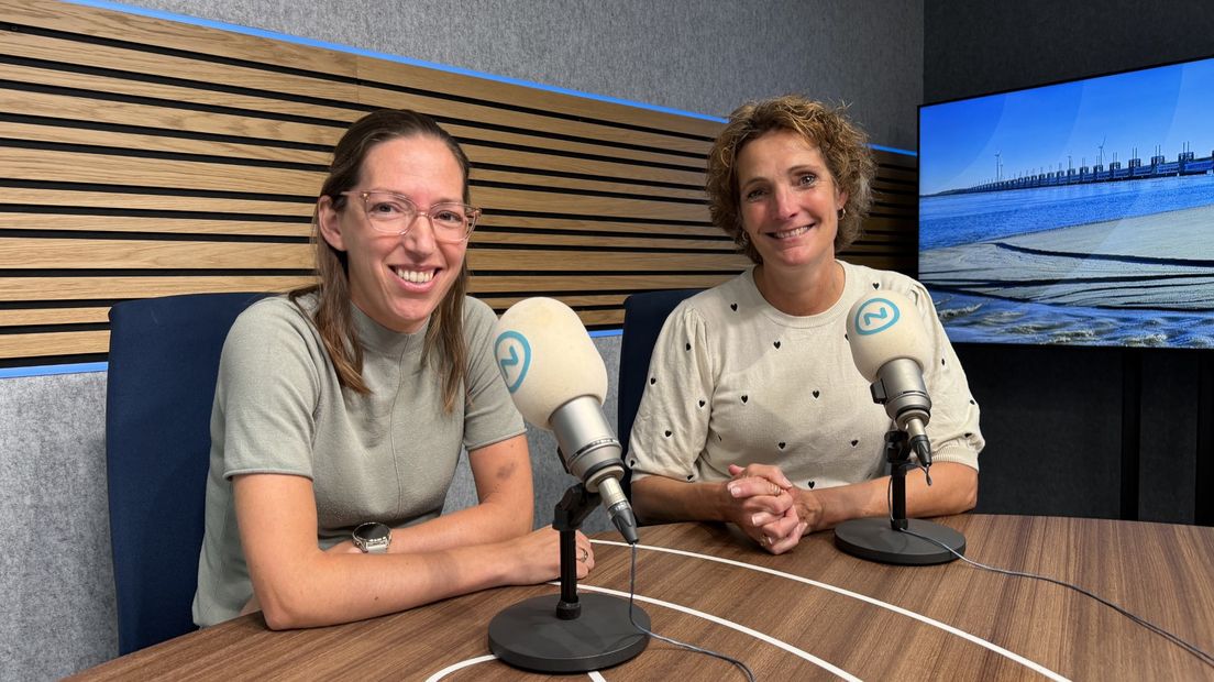 Joanne Duine en Morien Janse in de Zeeuwse Kamer