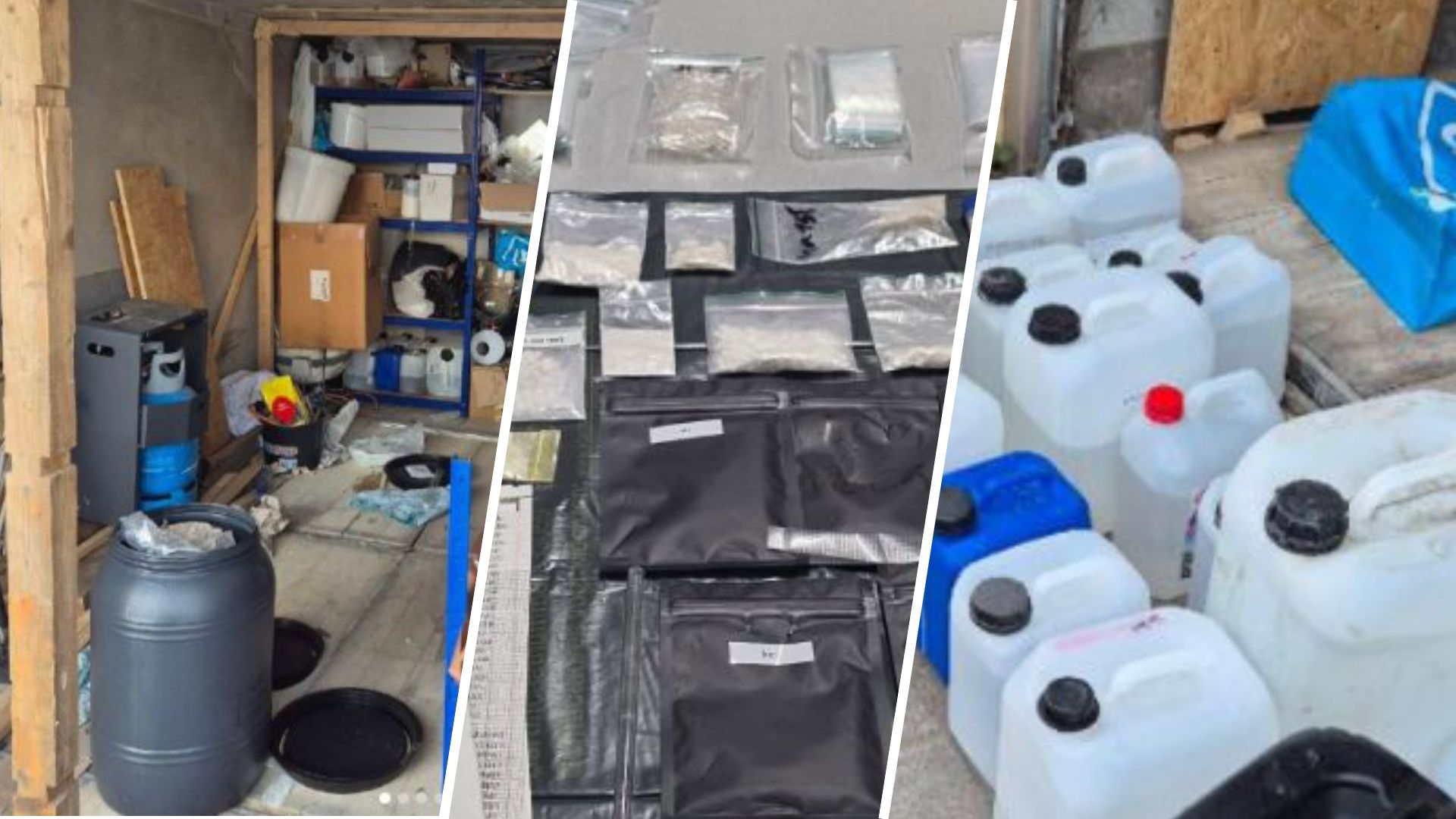 Verdachte van drugslab in Utrechtse garagebox had ketamine, xtc en ghb bij zich