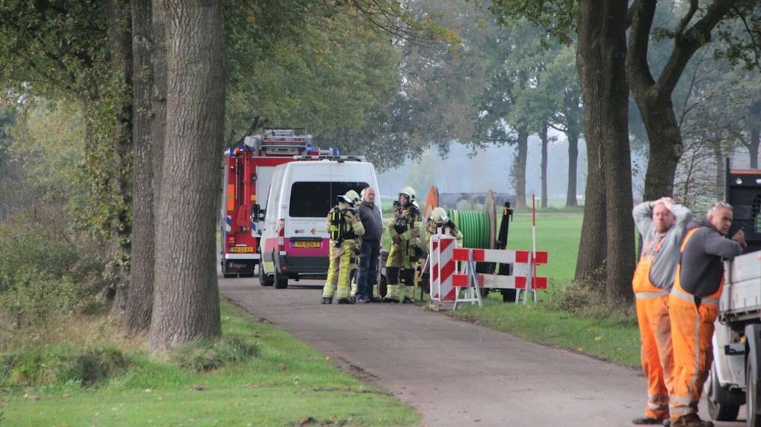 Gaslek in Wijhe