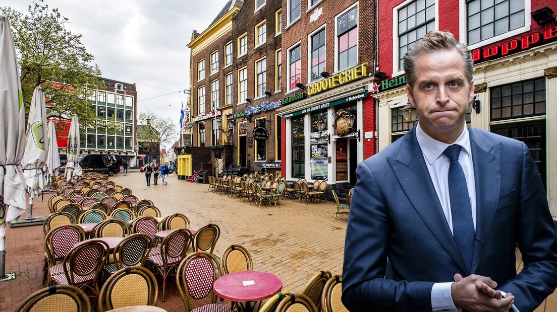 Minister Hugo de Jonge en De Drie Gezusters