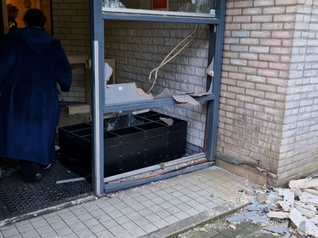 De tweede explosie aan de Crooswijkseweg Rotterdam