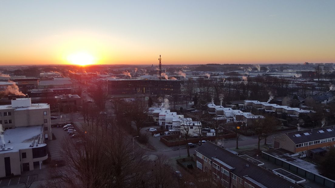 Vanmorgen was het koud in Assen (Rechten: Michel Kuiper)