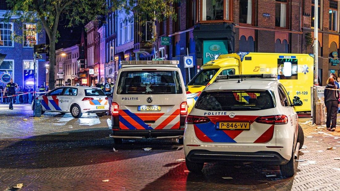 De Poelestraat is afgezet na het incident