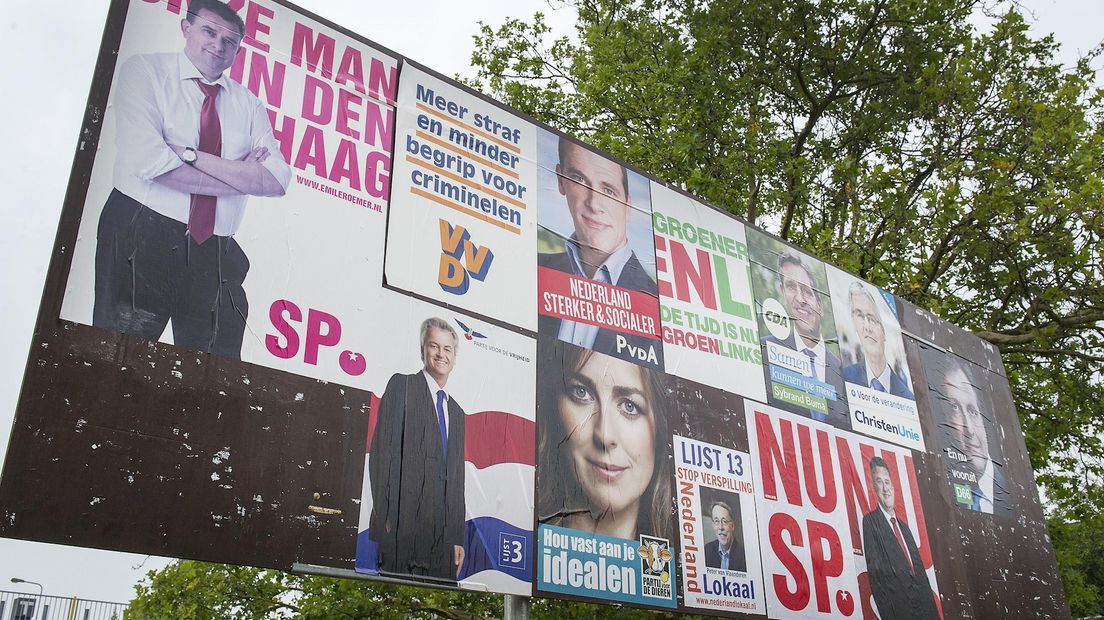 "Verkiezingsborden zijn niet meer van deze tijd"