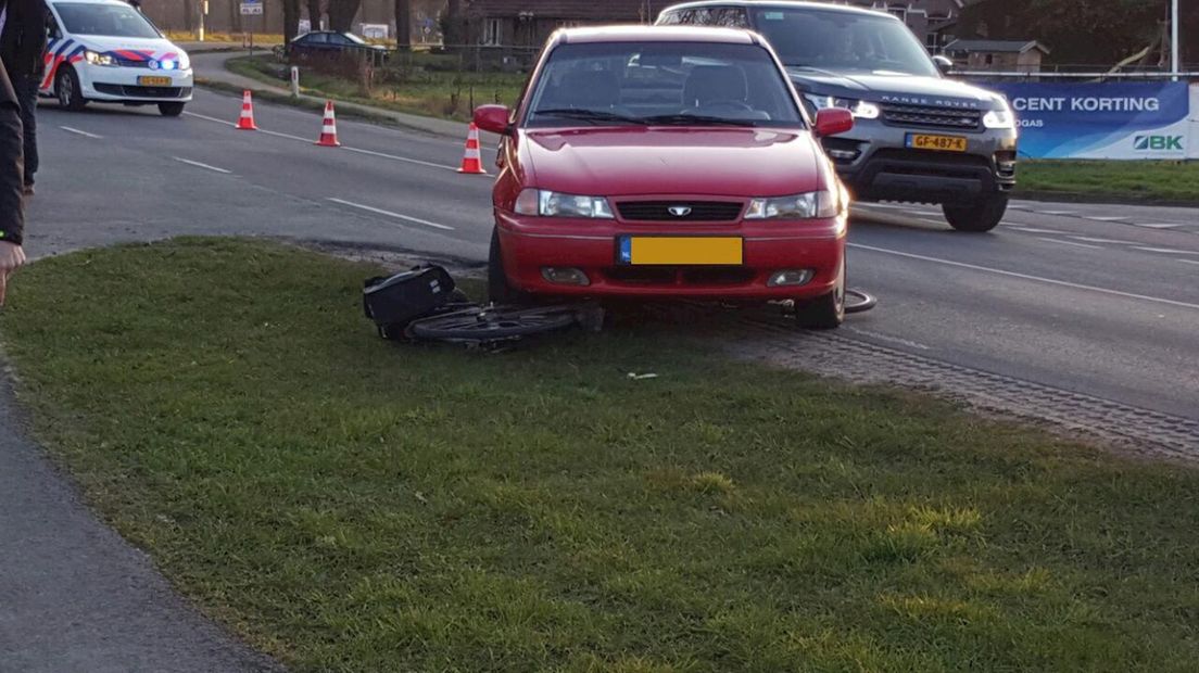 Fietser gewond bij ongeluk Deurningen