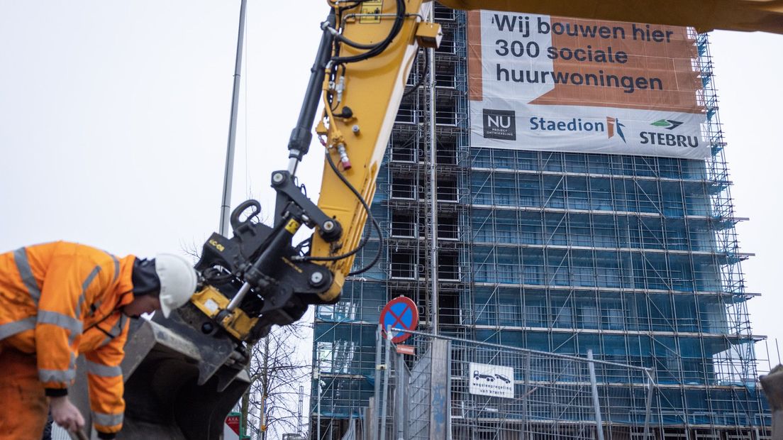 De gemeente Den Haag vreest dat er dit jaar minder nieuwe woningen worden gebouwd
