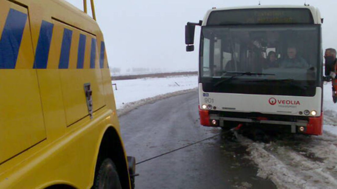 Gestolen Veolia-bus teruggevonden