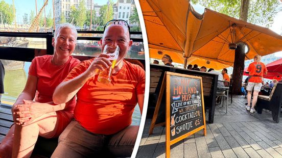 Rotterdamse Brobbey-fans en een stel uit Noorwegen: zo werd Nederland-Zweden beleefd in Bar Stockholm