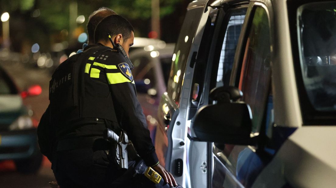Aanhoudingen in de Lunterenstraat