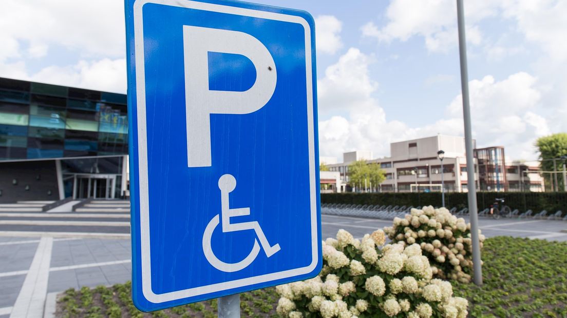 Parkeerplaats gehandicapten