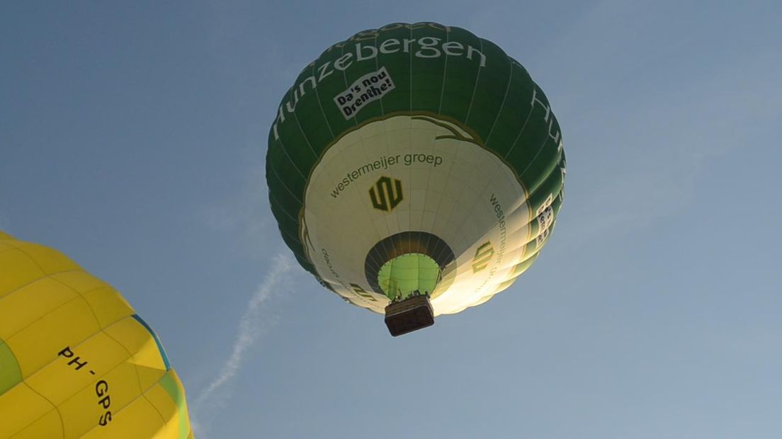 Luchtballonnen (Rechten: archief RTV Drenthe)