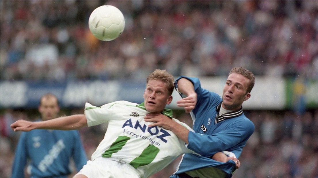 Martin Drent in het shirt van FC Groningen