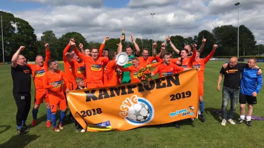 CSVC is de kampioen in de 4e klasse E (Rechten: Facebook CSVC)