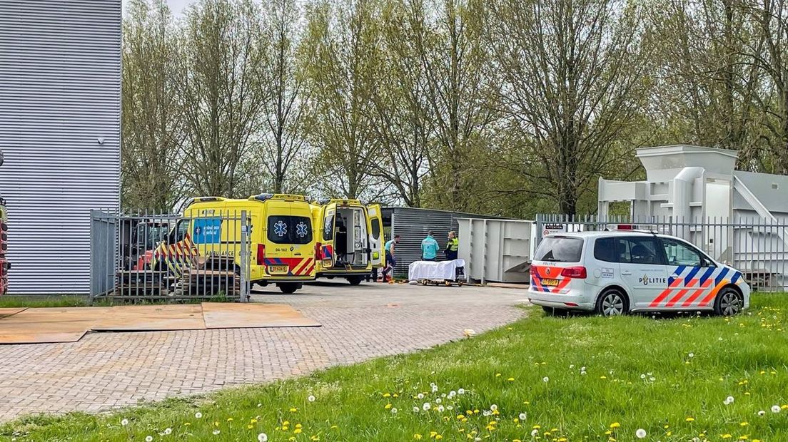Bedrijfsongeval op terrein TME in Zwolle