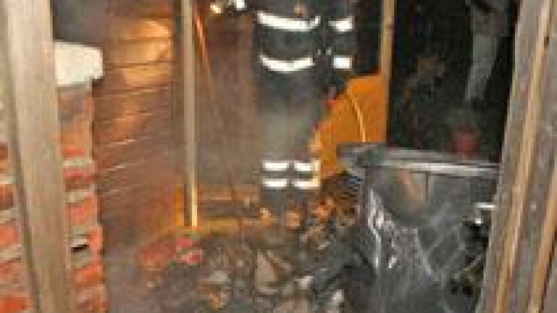 Weer brand in wijk Leesten Zutphen