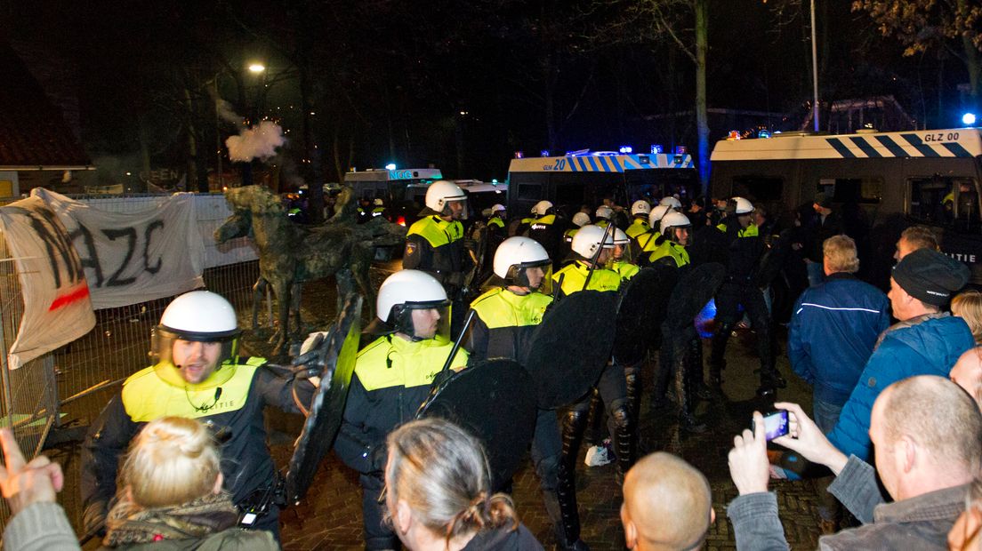 Rellen op 16 december 2015 in Geldermalsen