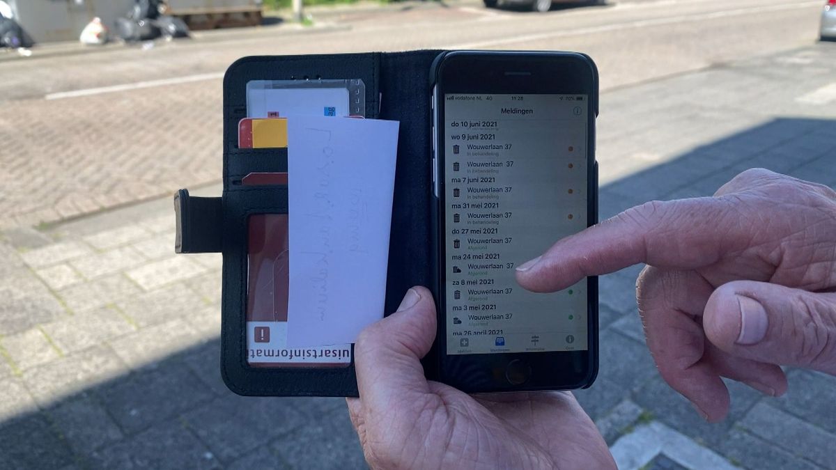 De talloze meldingen van bewoner Rotterdam-Overschie