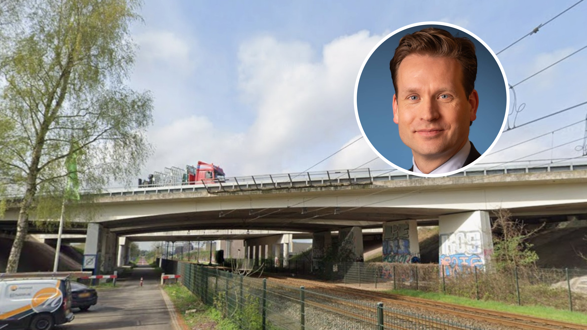 Minister maakt zich geen zorgen over 'gevaarlijke' viaducten Amersfoort