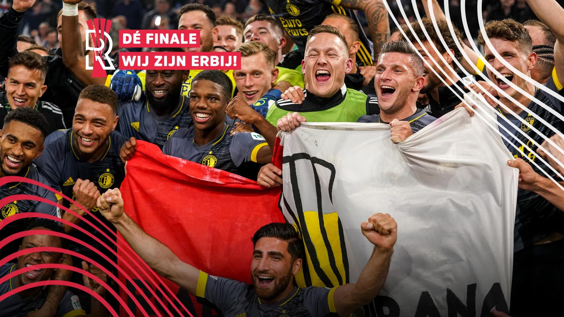 Feyenoord kijken is voor sommige mensen een stressvolle bezigheid