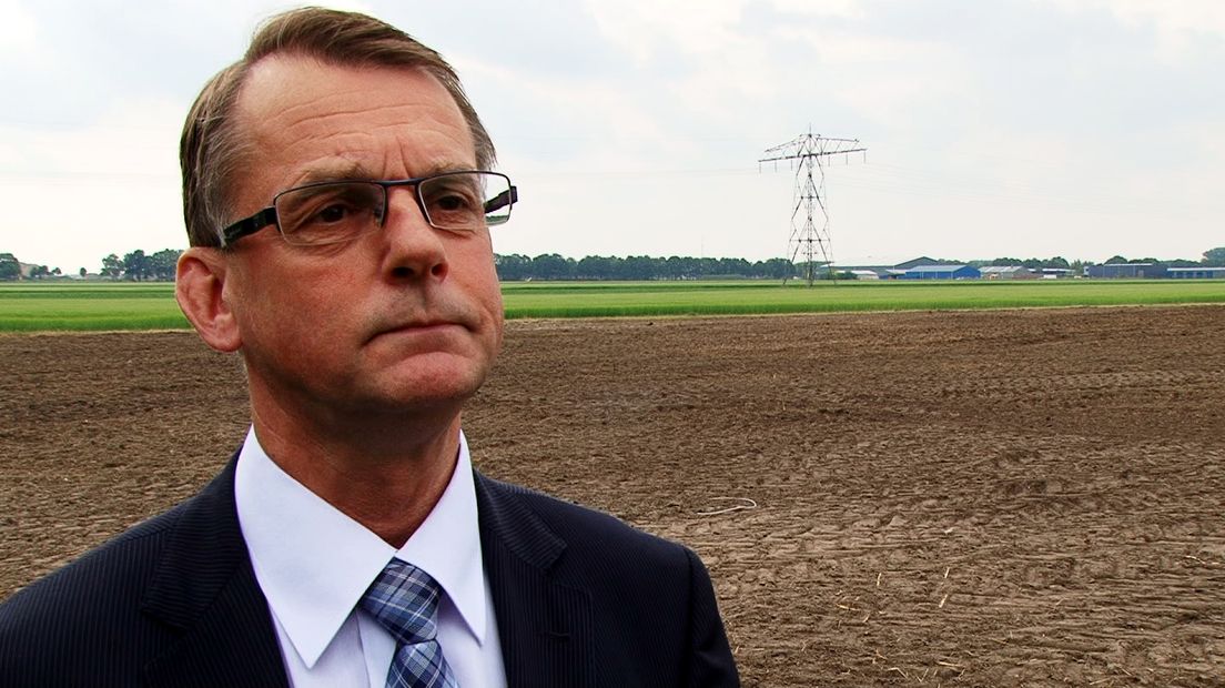 Voorzitter Jan Nieboer van Tegenwind Veenkoloniën heeft vaker gewaarschuwd voor acties (Rechten: RTV Drenthe)