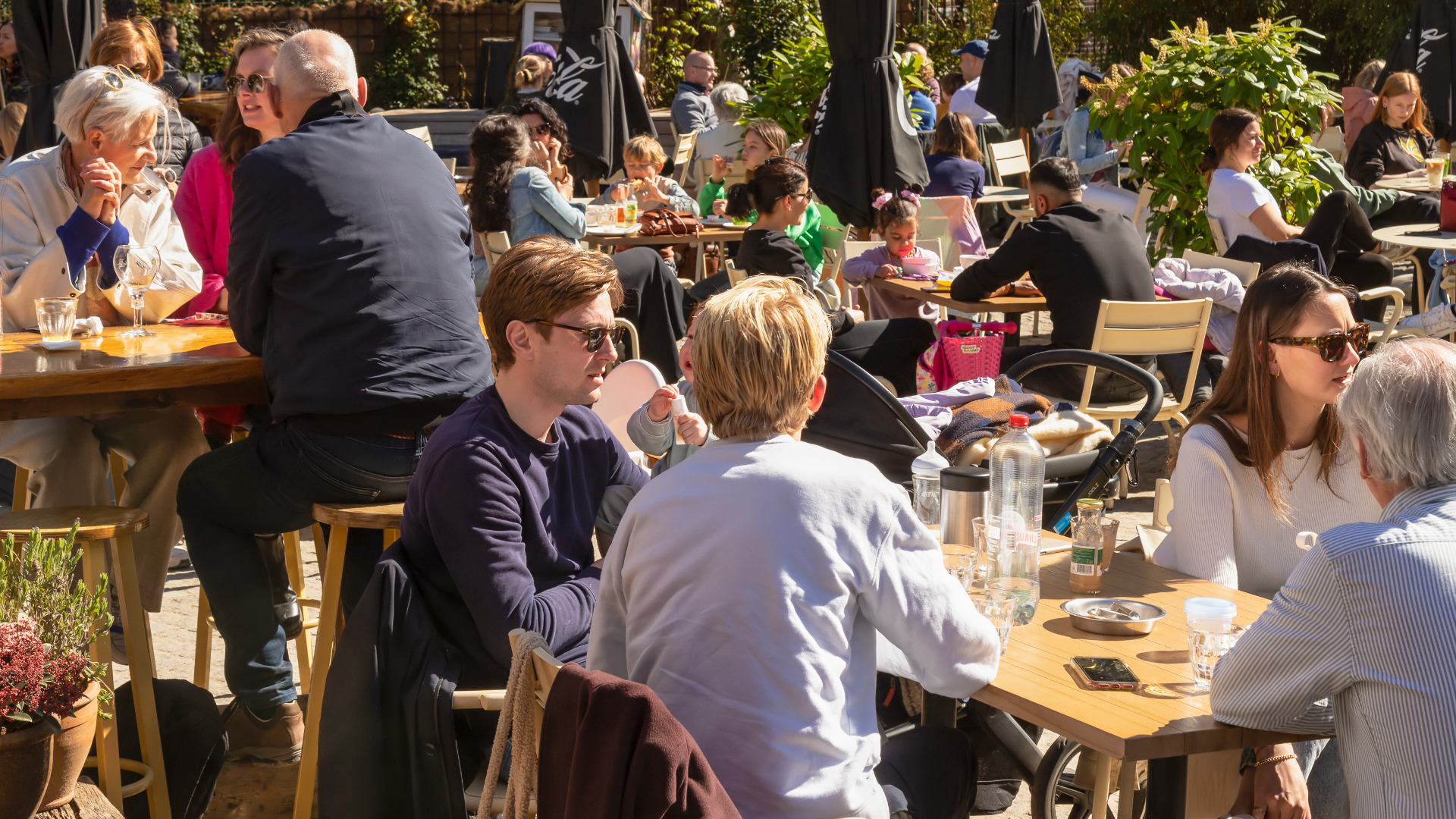 Het lentegevoel is van korte duur: het weerbeeld slaat om, met een terugkeer van kou, stevige wind en buien.