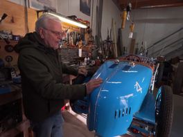 Man bouwt eigen mini-Bugatti