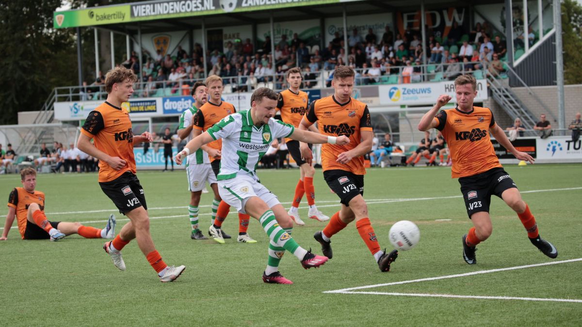 Kloetinge houdt twee punten te weinig over aan thuiswedstrijd tegen RKAV Volendam