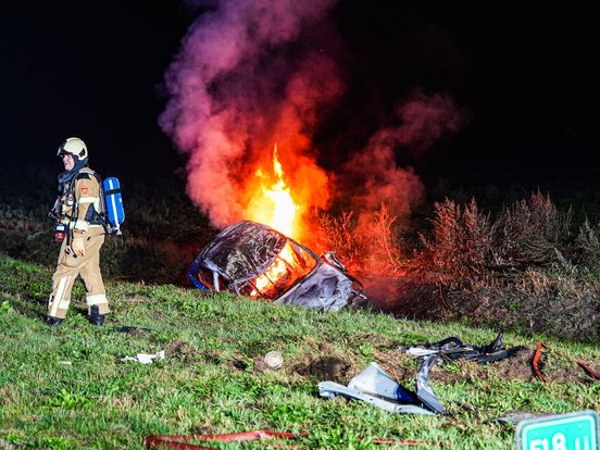 Emmenaar die ongeluk veroorzaakte op N34 verdacht van rijden onder invloed van drugs