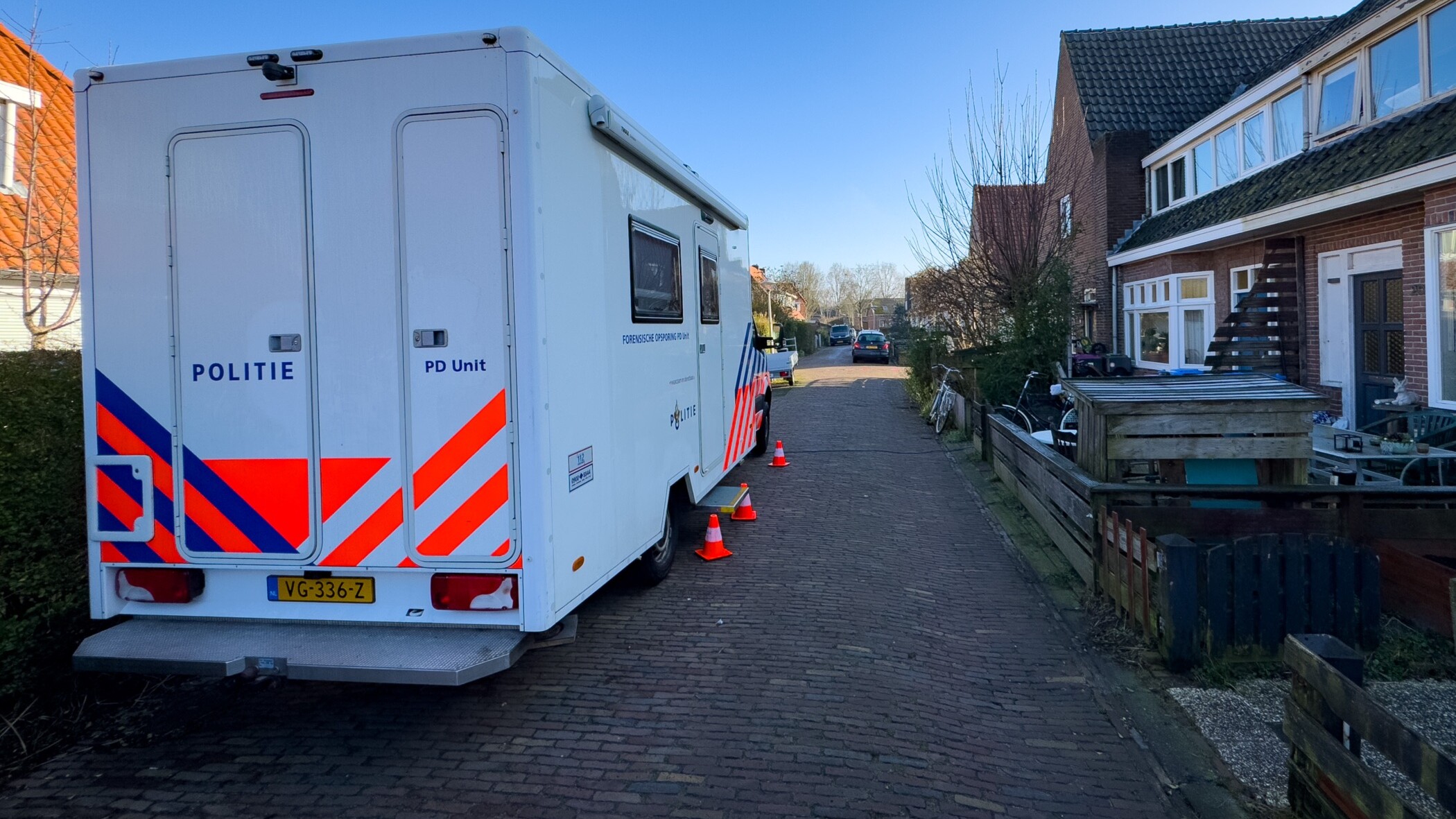 De PD-unit van de politie in Leeuwarden
