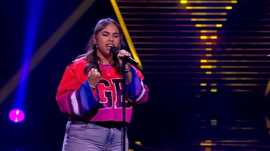 Riley in halve finale The Voice: 'Ik kan het nog steeds niet geloven'