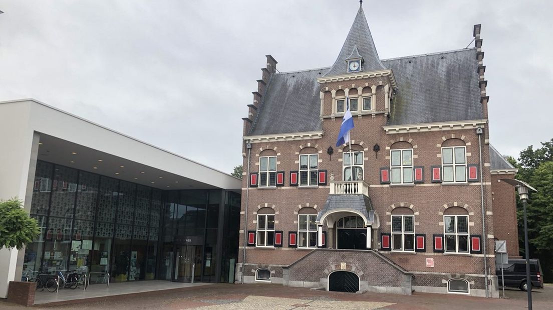 Het gemeentehuis van Veendam
