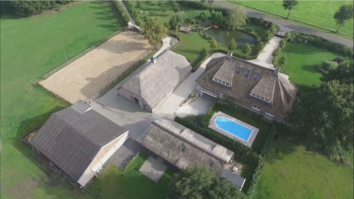 Zo ligt het landgoed van Broer Rasta in Witharen er nu bij