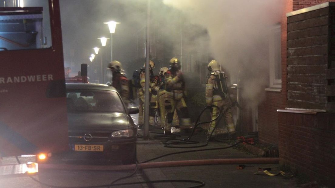 Brand in Zwolse woning geblust