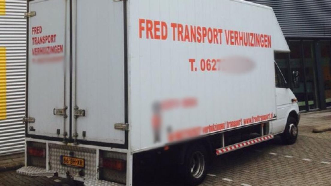 Zoek de gestolen verhuiswagen van Fred