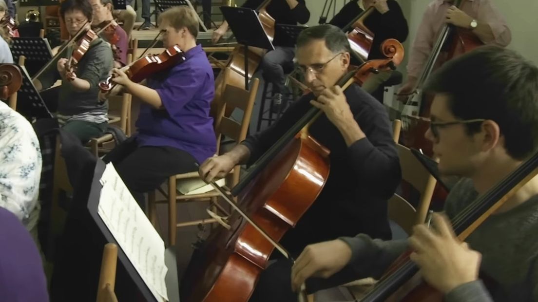 Een beeld uit de trailer van Symfonie voor de Veenkoloniën